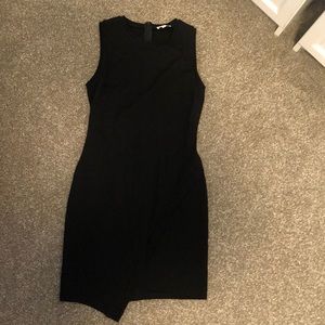 Olivia Grey Fitted Mini Dress